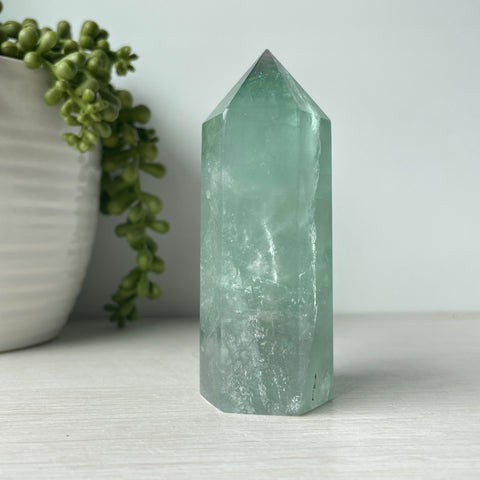 Green Fluorite Tower