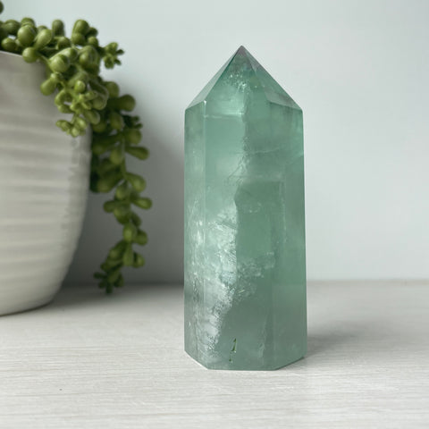 Green Fluorite Tower