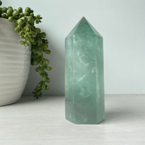 Green Fluorite Tower