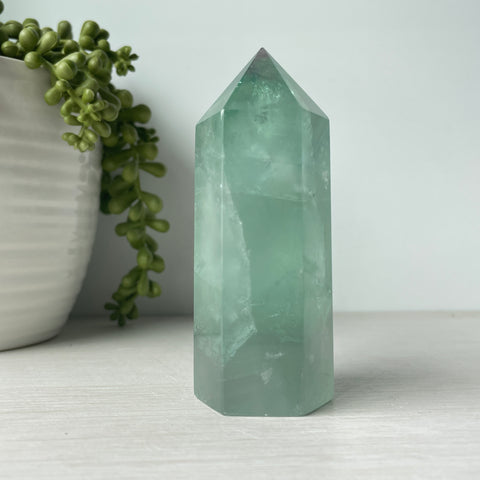 Green Fluorite Tower