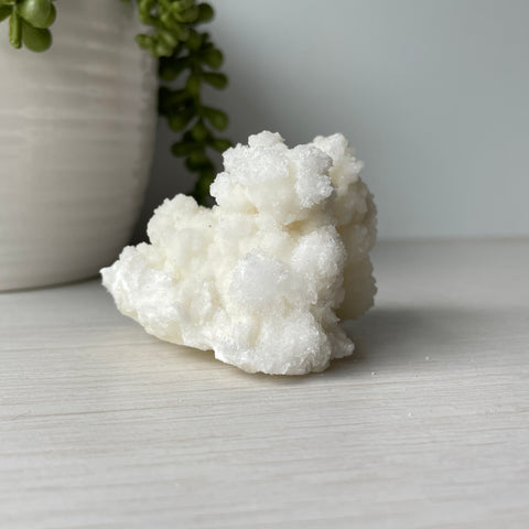 Raw White Calcite Specimen