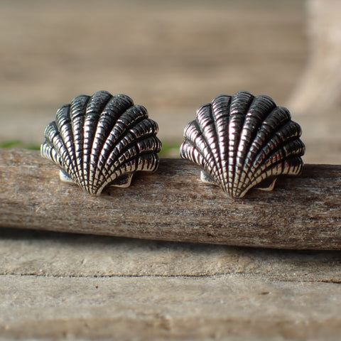 ♻️ Boucles d’oreilles à tige en argent sterling recyclé