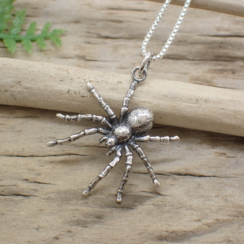 Sterling Silver Spider Charm