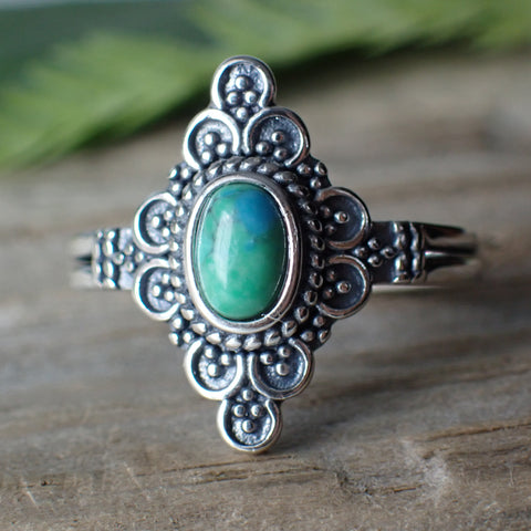 sterling silver turquoise ring