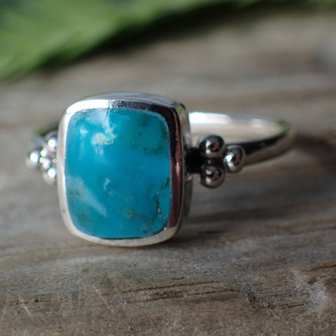 sterling silver turquoise ring