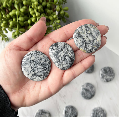 pinolith polished pocket worry stone