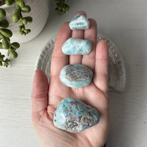 Larimar Tumbles