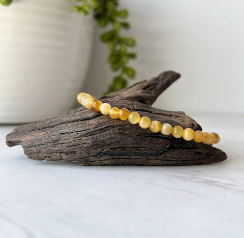 golden tiger eye gemstone bracelet