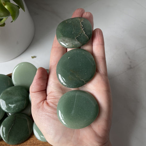 Green Aventurine Worry Stone