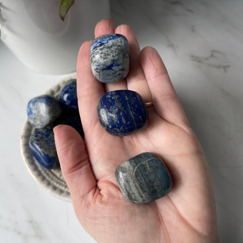 Lapis Tumbled Stone