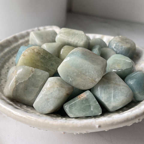 Aquamarine Tumbled Stone