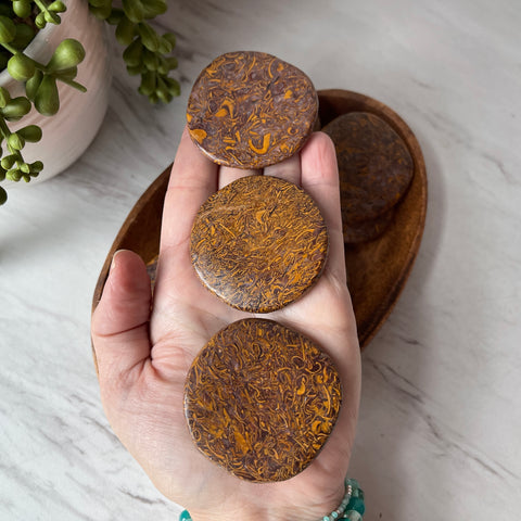 Elephant Skin Jasper Worry Stone