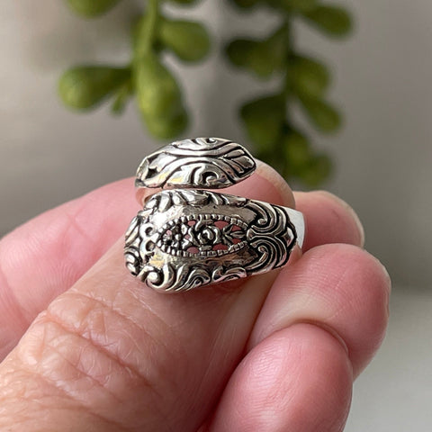 STERLING SILVER ADJUSTABLE RING