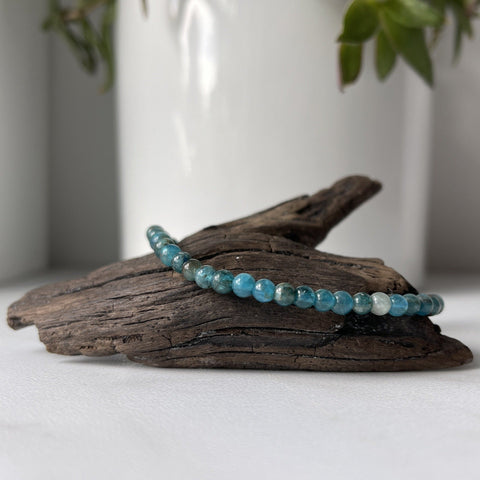 apatite gemstone bracelet