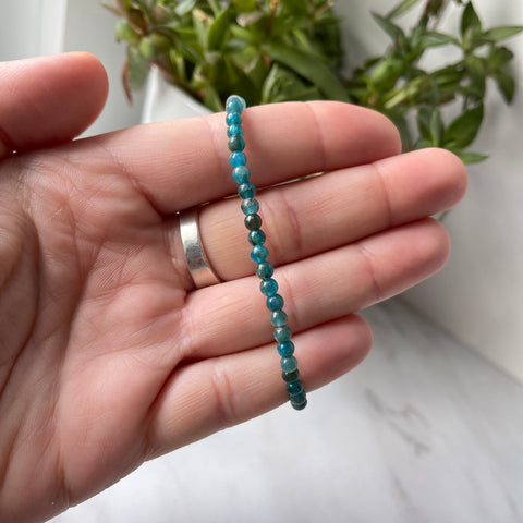 Apatite Gemstone Energy Bracelet