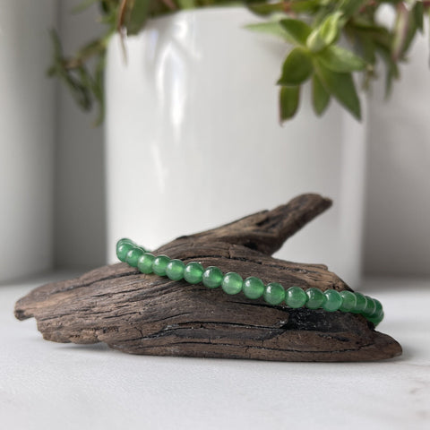 green aventurine gemstone bracelet