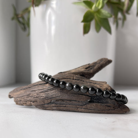 obsidian gemstone bracelet