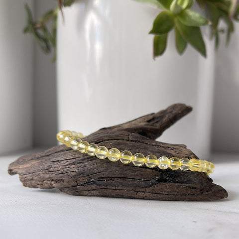 citrine gemstone energy bracelet