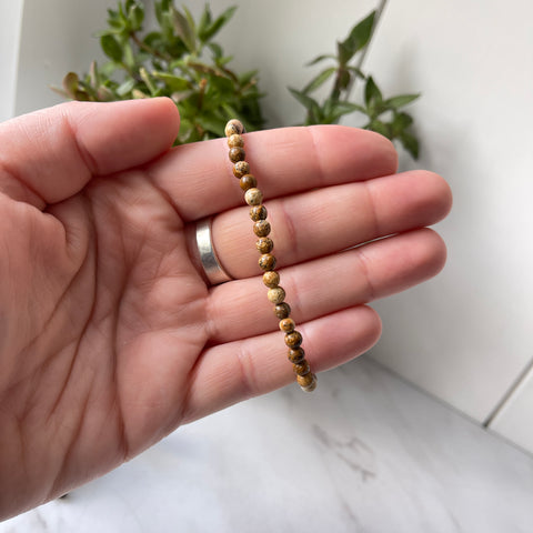 Bracelet énergétique avec pierres précieuses Picture Jasper