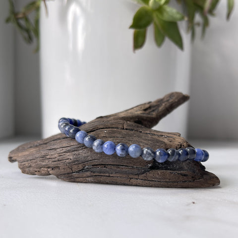 sodalite gemstone bracelet