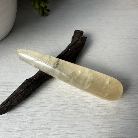 Honey Calcite Wand