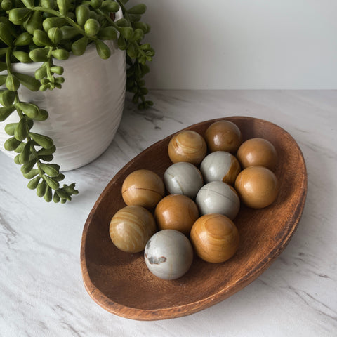 picture jasper stone crystal mini sphere