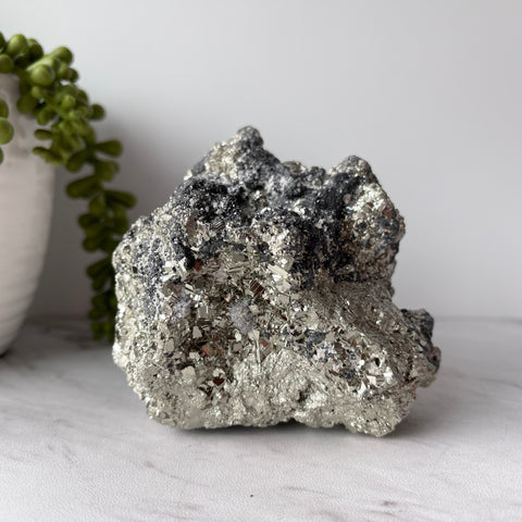 Amas de pyrite et de sphalérite 