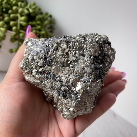 Amas de pyrite et de sphalérite 