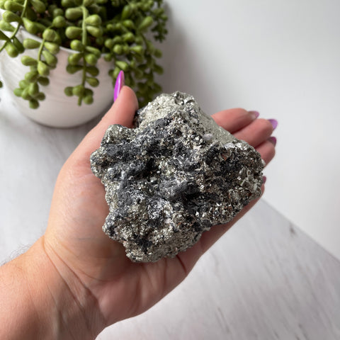 Amas de pyrite et de sphalérite 