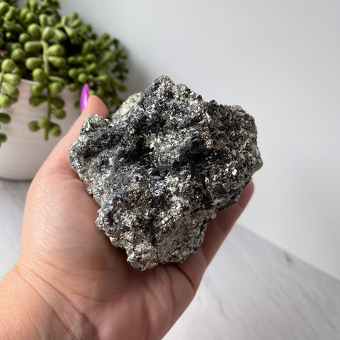 Amas de pyrite et de sphalérite 