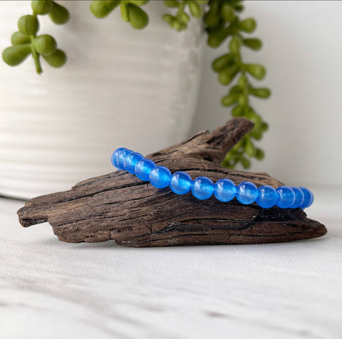 dark blue jade bracelet