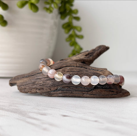 botswana agate bracelet 6 mm