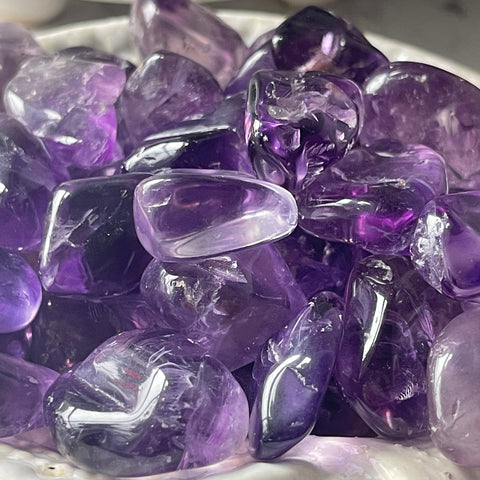 Amethyst Tumbled Stone - Small