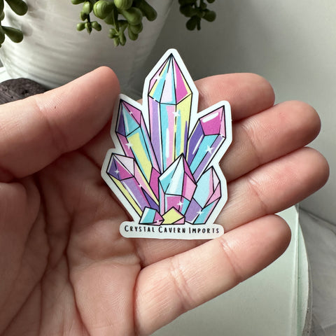 Crystal Cluster Sticker