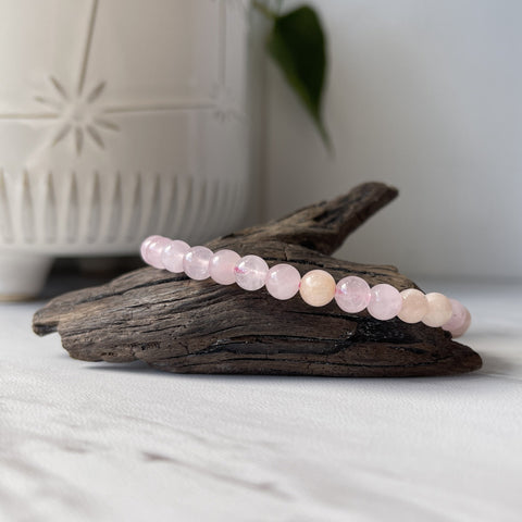 morganite gemstone bracelet