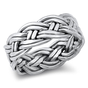 Sterling Silver Braid Ring