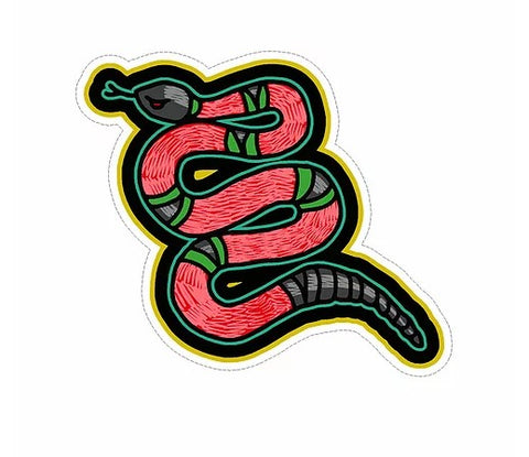 snake vinyl waterproof sticker cabana